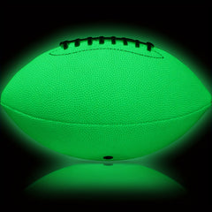 American Football Luminous PU Rugby Green