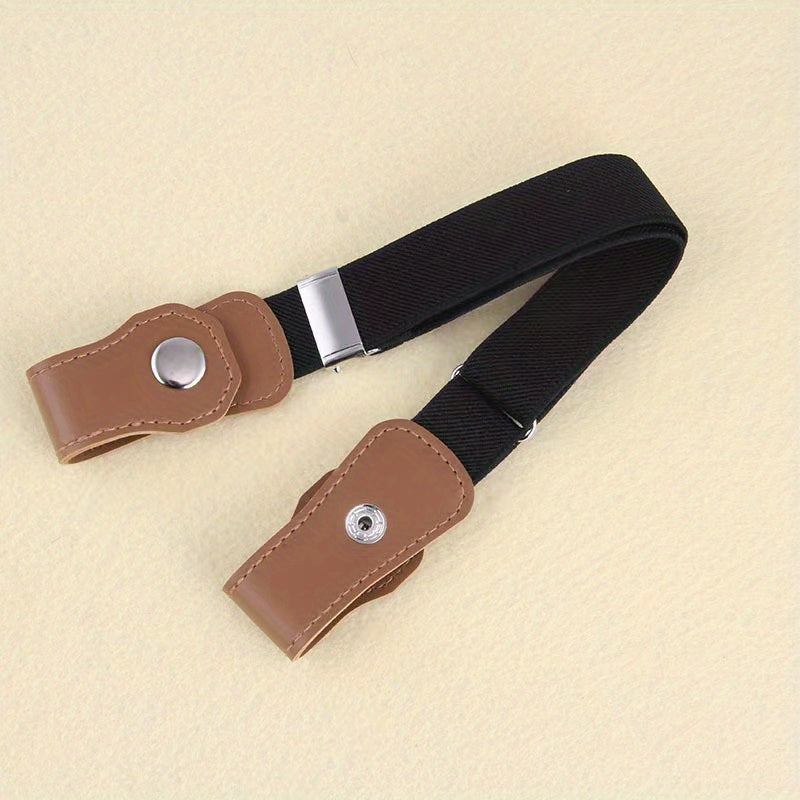 Kids Elastic Stretch Belt Snap Button Closure Girls 60-96 cm
