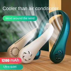 Portable Neck Fan USB Rechargeable Outdoor Sport Fan