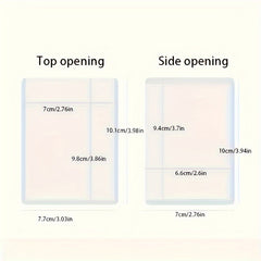 10pcs Double-sided Card Holder Hard Car