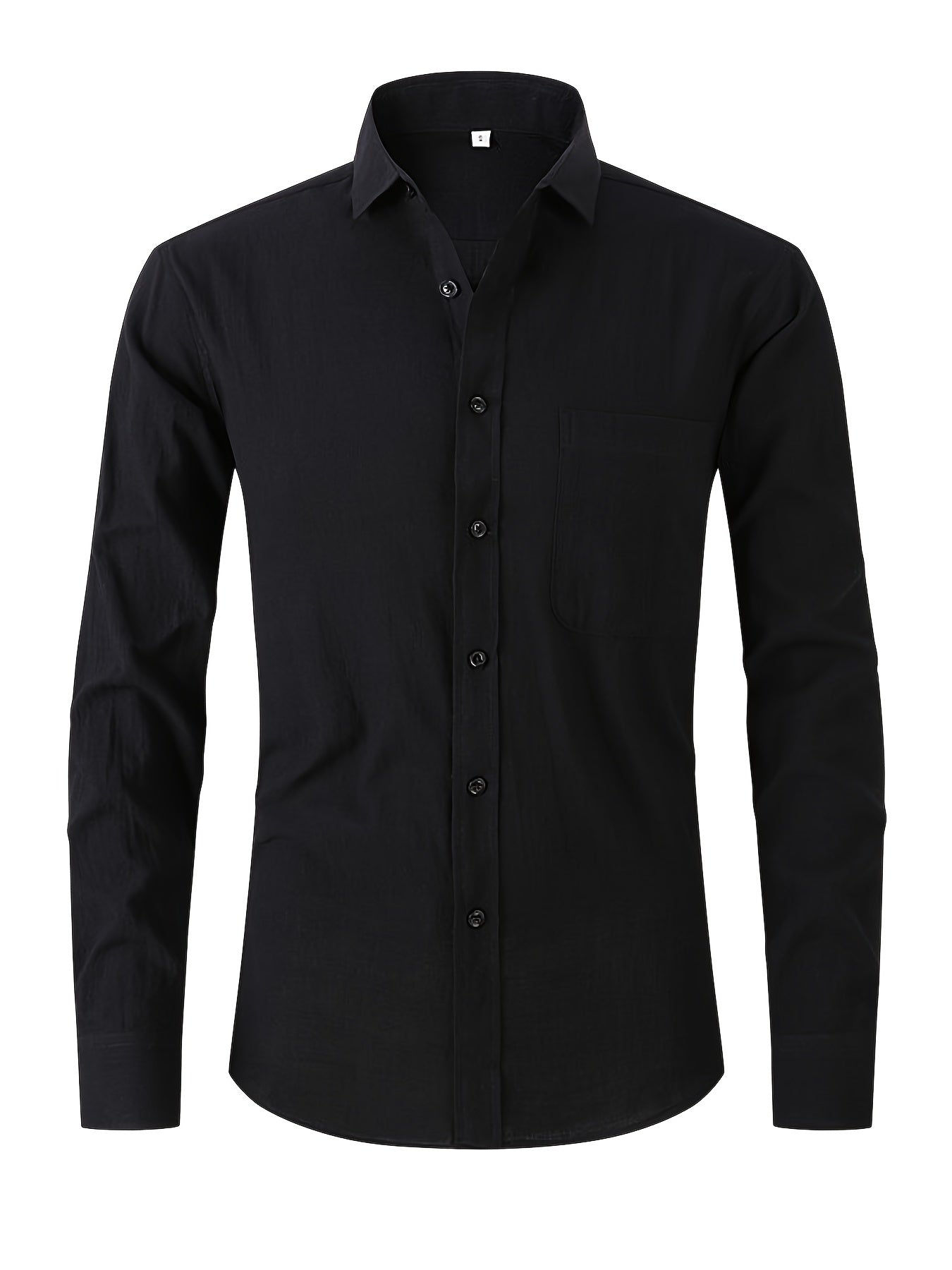 Men's Long Sleeve Casual Base Layer Shirt