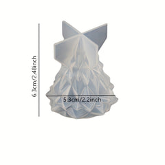 1PC 3D Christmas Tree Silicone Resin Mold Epoxy Resin Crafts Charms DIY Jewelry