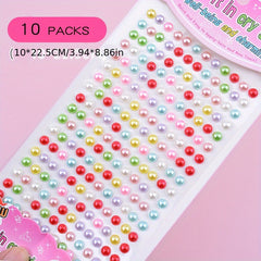 Children Girl Cartoon Crystal Stickers - Baby Princess Reward Gemstone