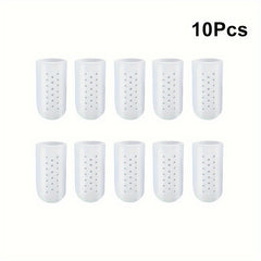 10pcs Pain Relief Finger Protector Foot Silicone Gel Guard Toe Tube Bandage