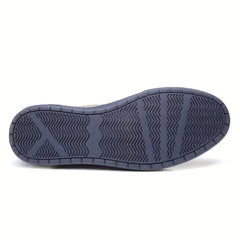 Men's Lace-up Oxford Shoes Rubber Sole Smart Casual Dress Business Shoes