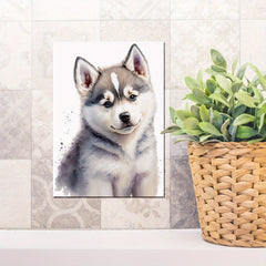 Modern Watercolor Puppy Wall Sticker Room Decor