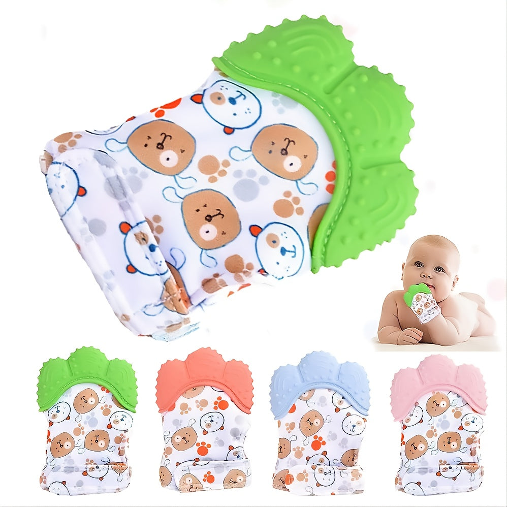 Silicone Baby Handle Toothpaste Soften Ring Belly Toothbrush