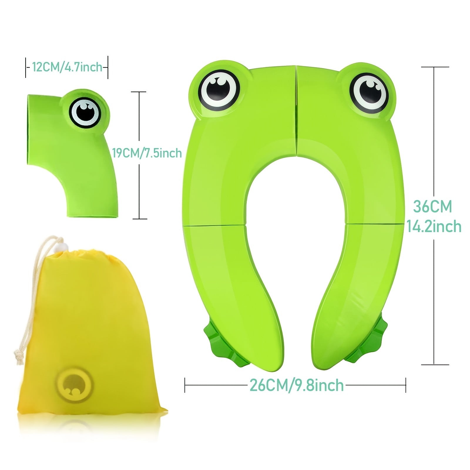Portable Potty Training Seat for Kids - Non Slip Silicone Pads