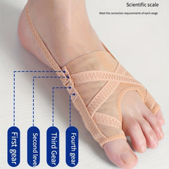 Toe Correction Socks Overlapping Separator Breathable Shoes Wear