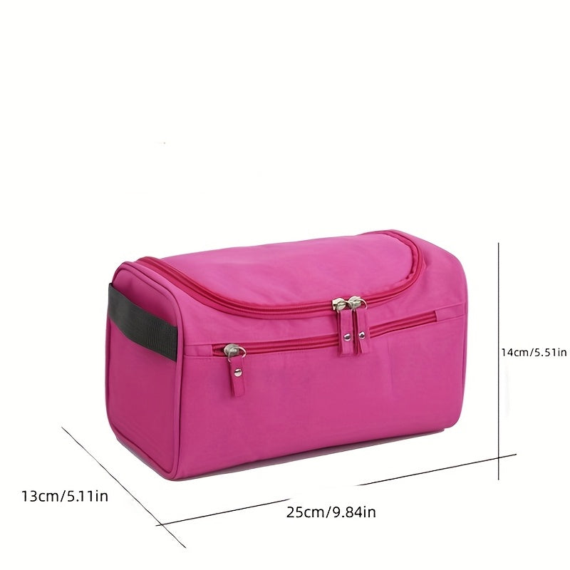 Double Zipper Cloth Storage Bag Portable Handle Mesh Packing Bag