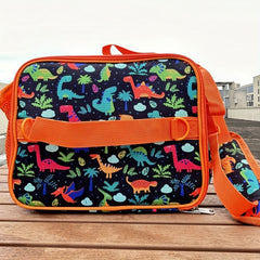 Kids Insulated Lunch Bag Waterproof Portable Crossbody Bag