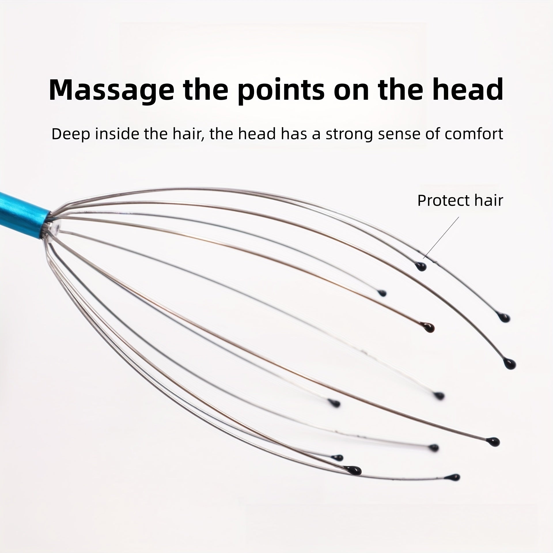 Octopus Head Massager For Scalp Massage Yoga Scratching