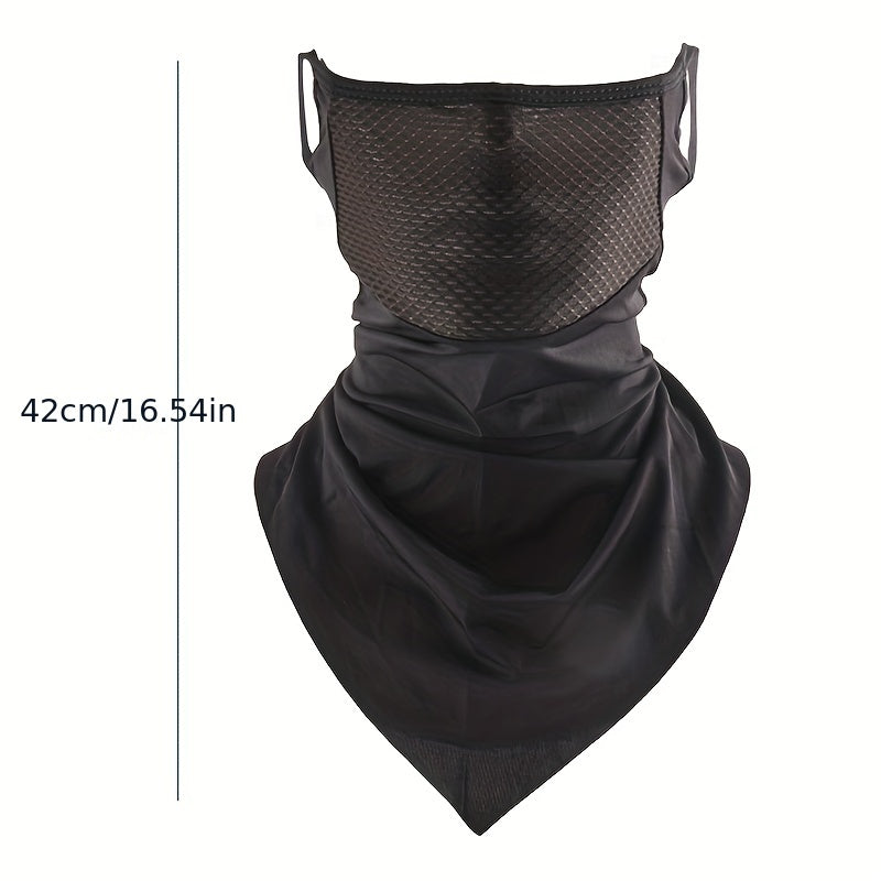 Ear Hook Neck Gaiter Balaclava Dustproof Mask for Hiking