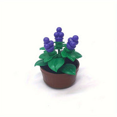 Gardening Plants Building Blocks Toys Leaves Flowers Home Decor