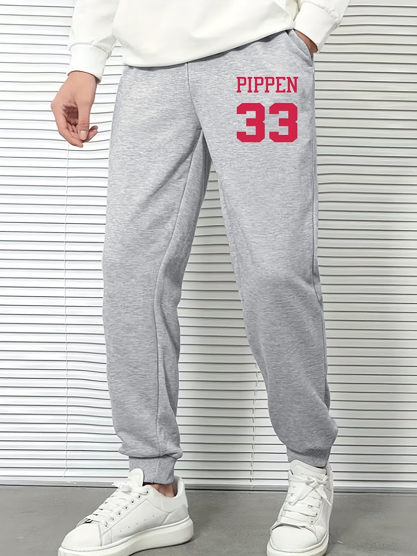 Pippen 33 Men's Sports Pants Drawstring Jogging Trousers Comfortable Joggers