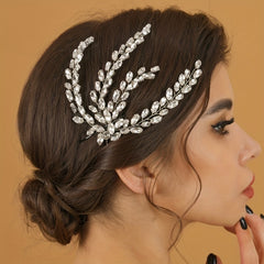 Crystal Bridal Head Piece Headwear Head Hoop Wedding Hair Accessories