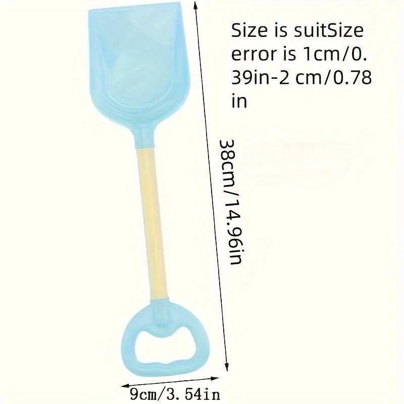 3pcs Beach Sand Shovel Random Patterns Outdoor Sandbox Fun Summer Toy