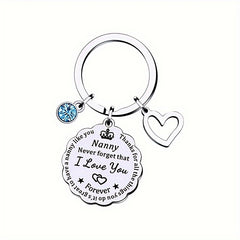 Never Forget That I Love You Keychain Pendant