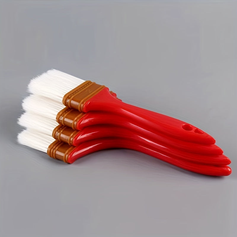 4pcs Wool Elastic Baking Brush Water Silk Traceless Brush