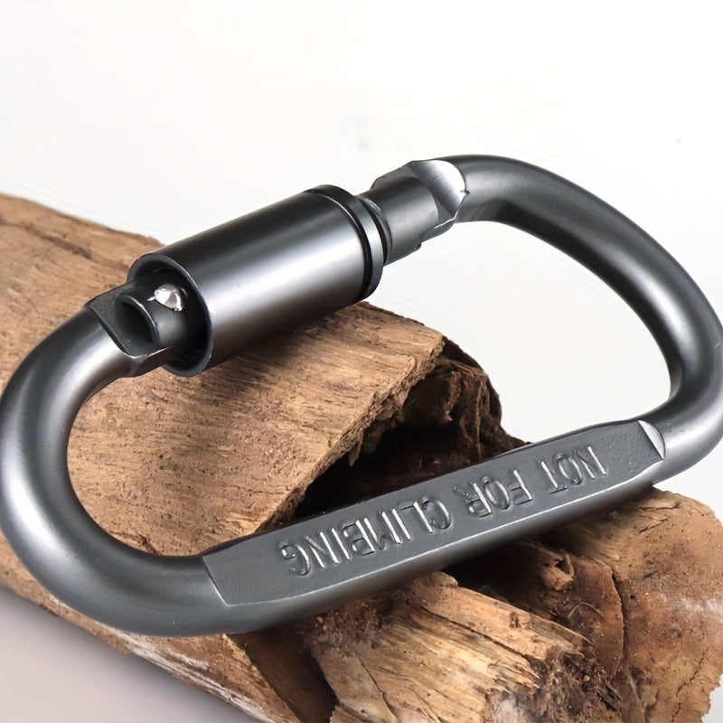 2pcs Aluminum Carabiners Hanging Buckle Quick Buckle