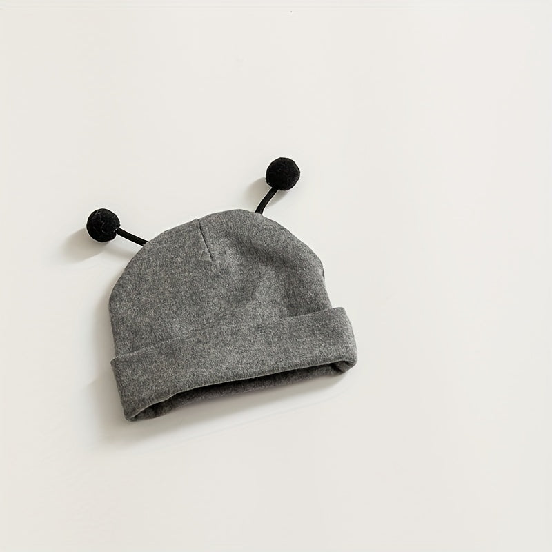 Newborn Photography Props Soft Beanie Hat with Bee Trigger