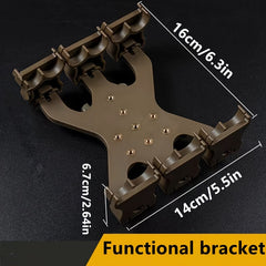 Adjustable Angle & Height Shell Clip Holder for Belt