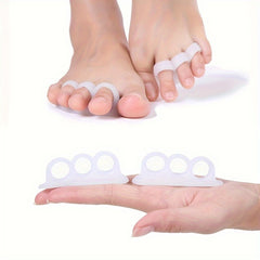 Silicone Toe Separator for Valgus Toe Correction - Anti Wear & Breathable