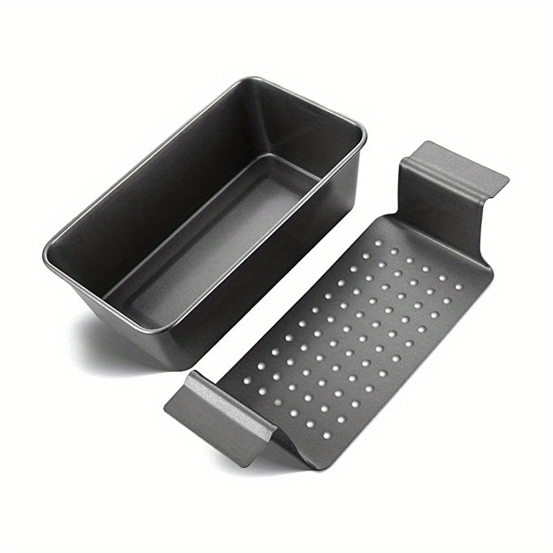 Meat Loaf Pan With Insert 24 99cmx14 2pcs Healthy Coating Meatloaf Pan