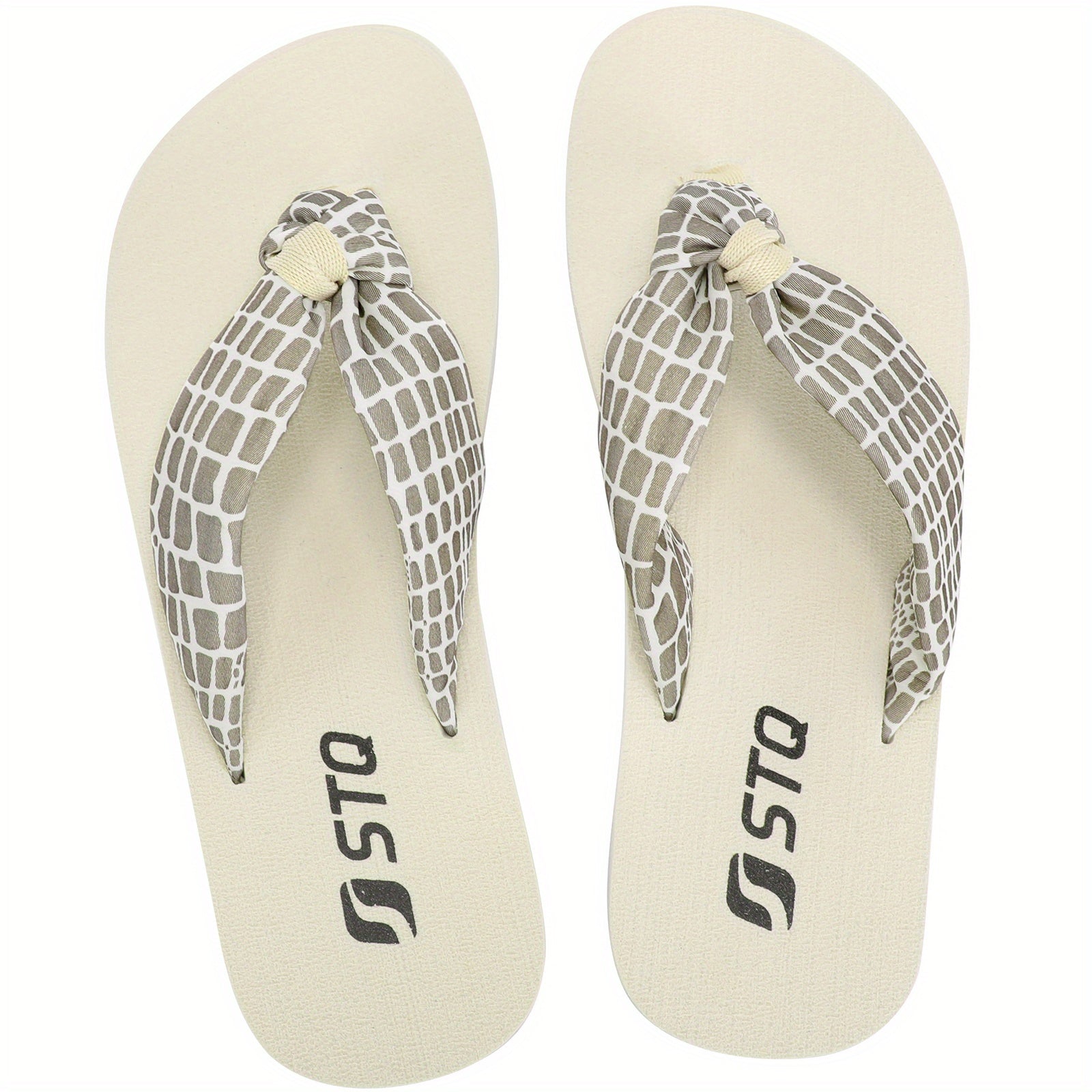 Women's Herringbone Arch Support Flip Flops