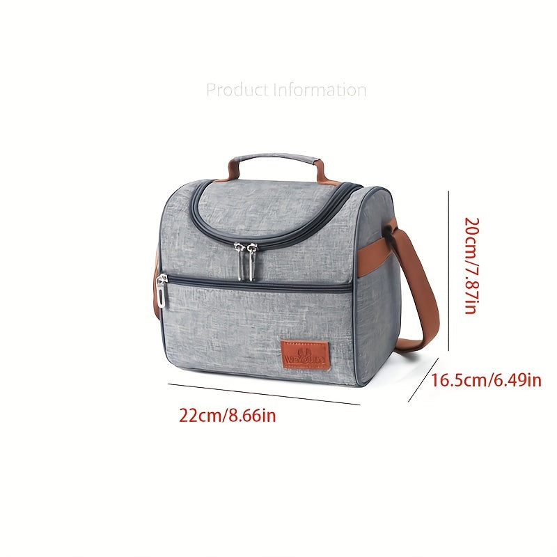 Kids Insulated Lunch Bag with Aluminum Foil for Fresh Food Storage