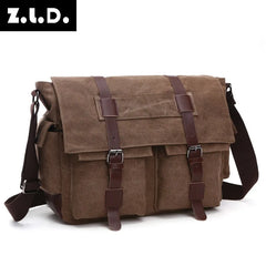 Hot Man Handbag Male Big Canvas Shoulder Bag