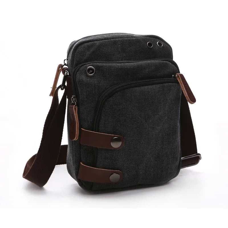 Hot Man Small Canvas Shoulder Bag