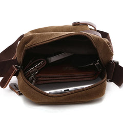 Hot Man Small Canvas Shoulder Bag