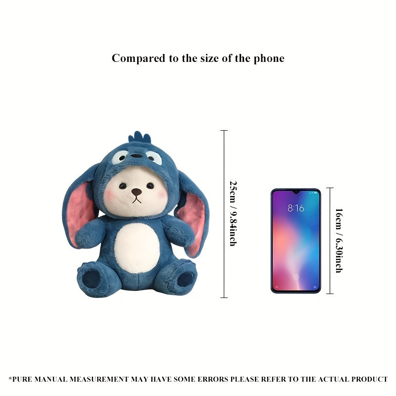Transformation Bear Plush Toy Little Bear Doll Birthday Gift