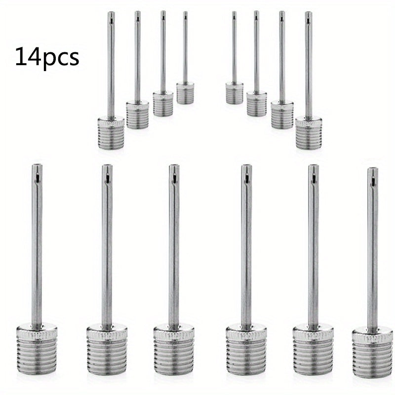 14pcs Stainless Steel Air Pump Needle Set for Sports Balls