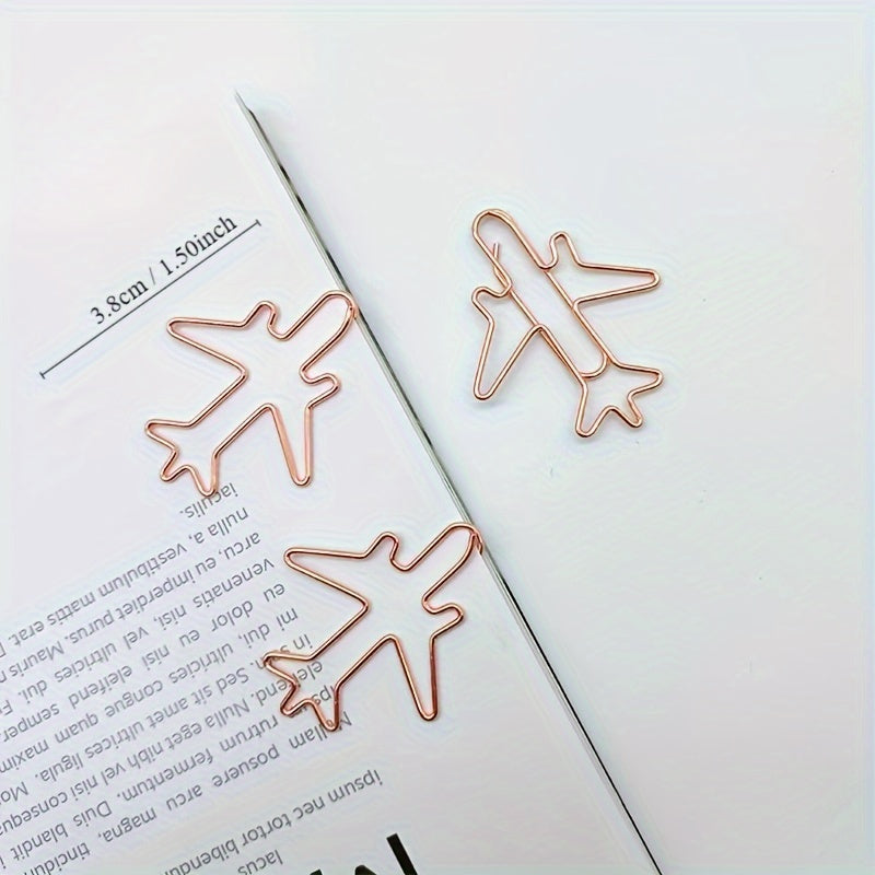 Creative Metal School Office Paper Clips 20pcs/40pcs