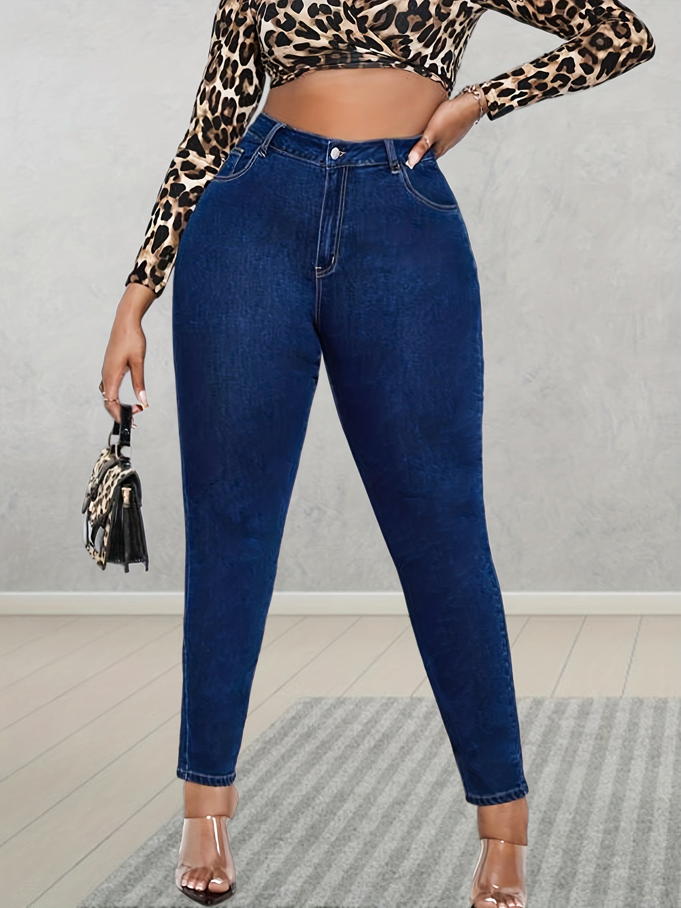 High Rise Skinny Jeans