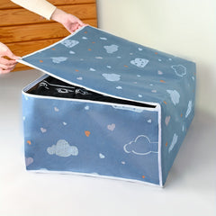 Large Capacity Quilt Organizer for Closet Space Optimization
