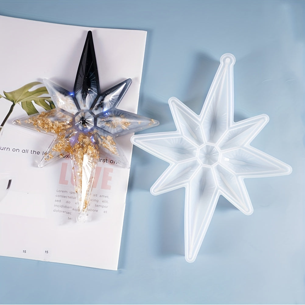 Epoxy Resin Mold Octagonal Star Silicone Mold