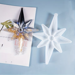 Epoxy Resin Mold Octagonal Star Silicone Mold