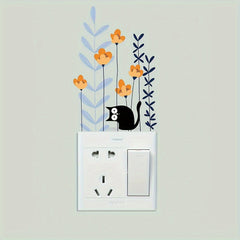 Cat In The Trees Switch Decorative Sticker