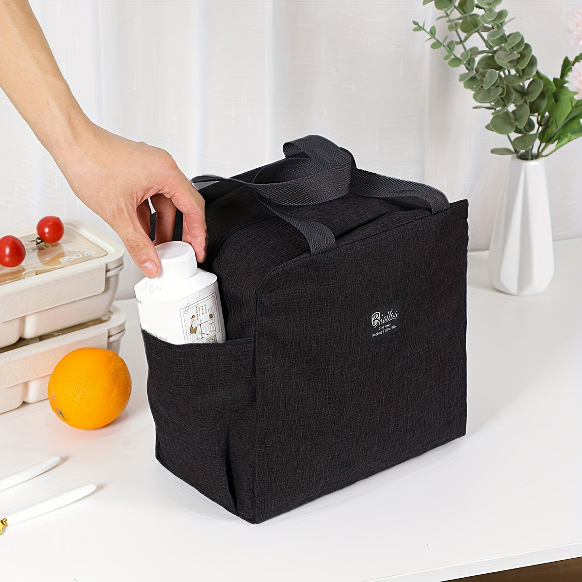 Large Insulated Lunch Bag for Camping & Picnic