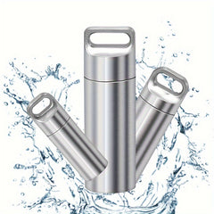 304 Stainless Steel Survival Waterproof Tank Portable Mini Outdoor Travel