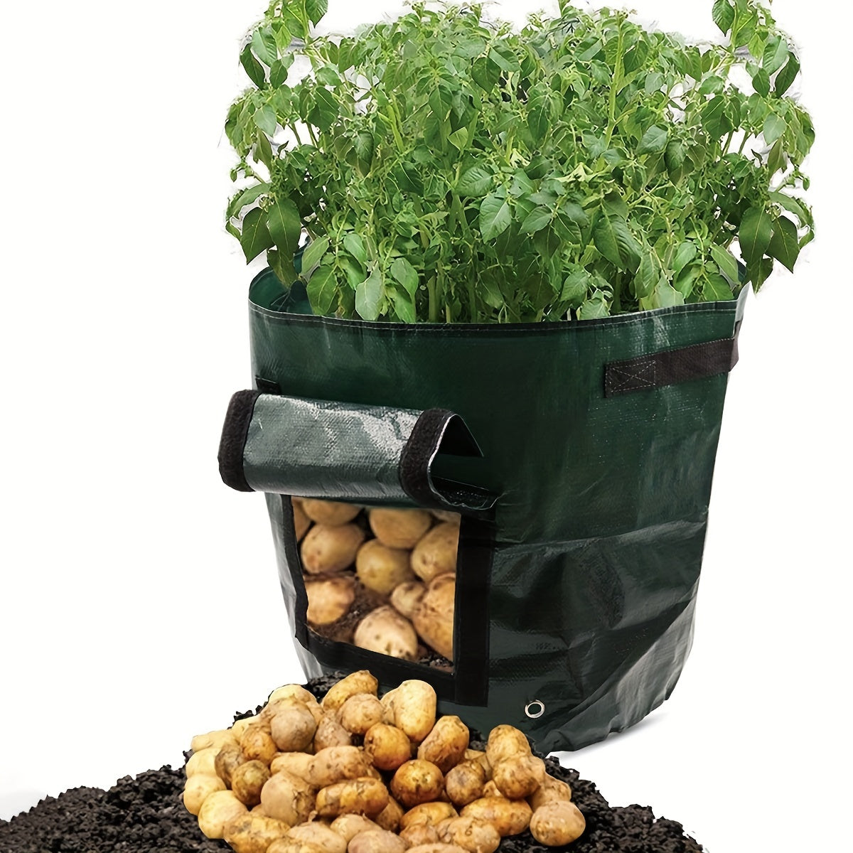 Potato Planting Bag 7 Gallons with Entrance Baffle