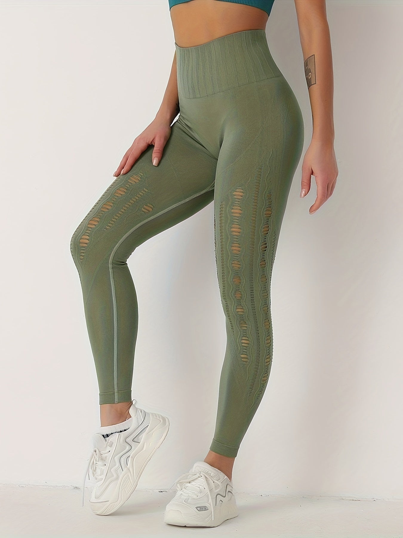 High Stretch Sports Leggings High Waist Yoga Pants