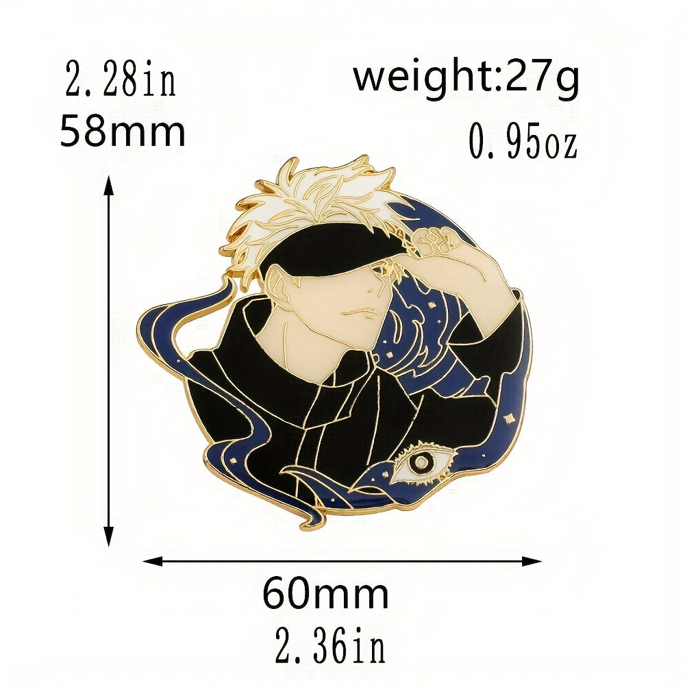 Cartoon Anime Character Brooches Metal Enamel Pins for Girls