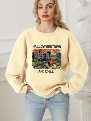 Halloween Town Crew Neck Sweatshirt