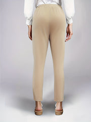 High Waist Tie Knot Skinny Pants