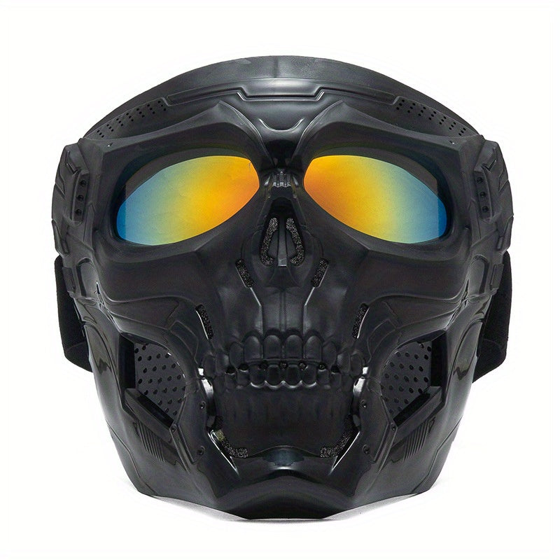 Paintball Motorcycle Off road Goggles Mask Halloween & Of The Dead Decorations