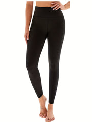 Women's Skinny Leggings with Pockets - Ideal for Yoga & Fitness